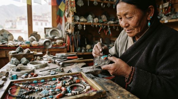 Découvrez l'artisanat spirituel des bijoux du Tibet